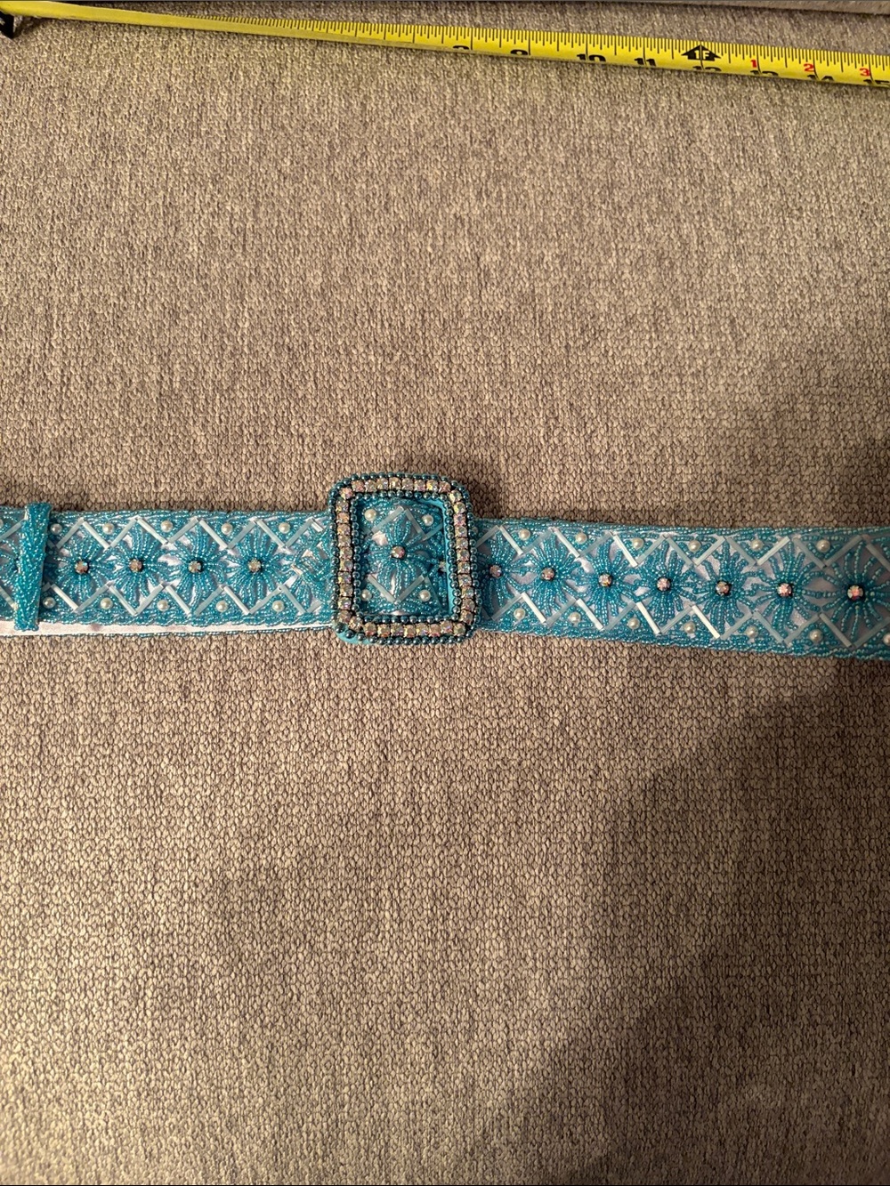 Turquoise Beaded Women's Decorative Belt